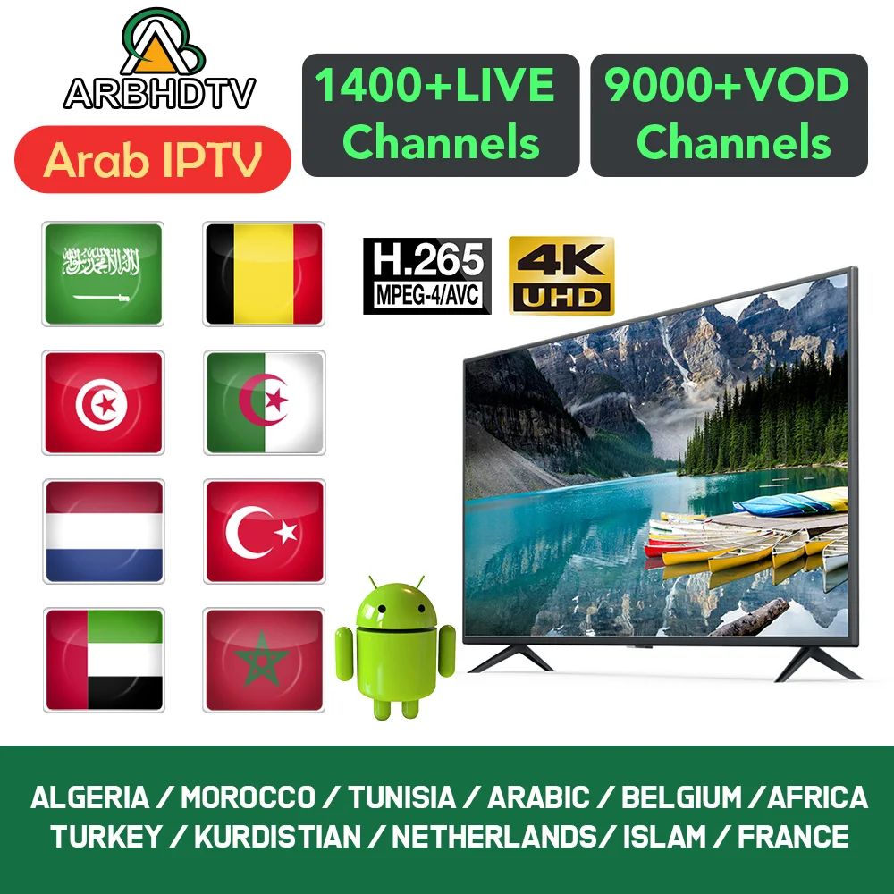 

IPTV Arabic France Morocco Turkey IP TV French Full HD Netherlands Algeria IPTV Subscription for Android free test IPTV Belgium
