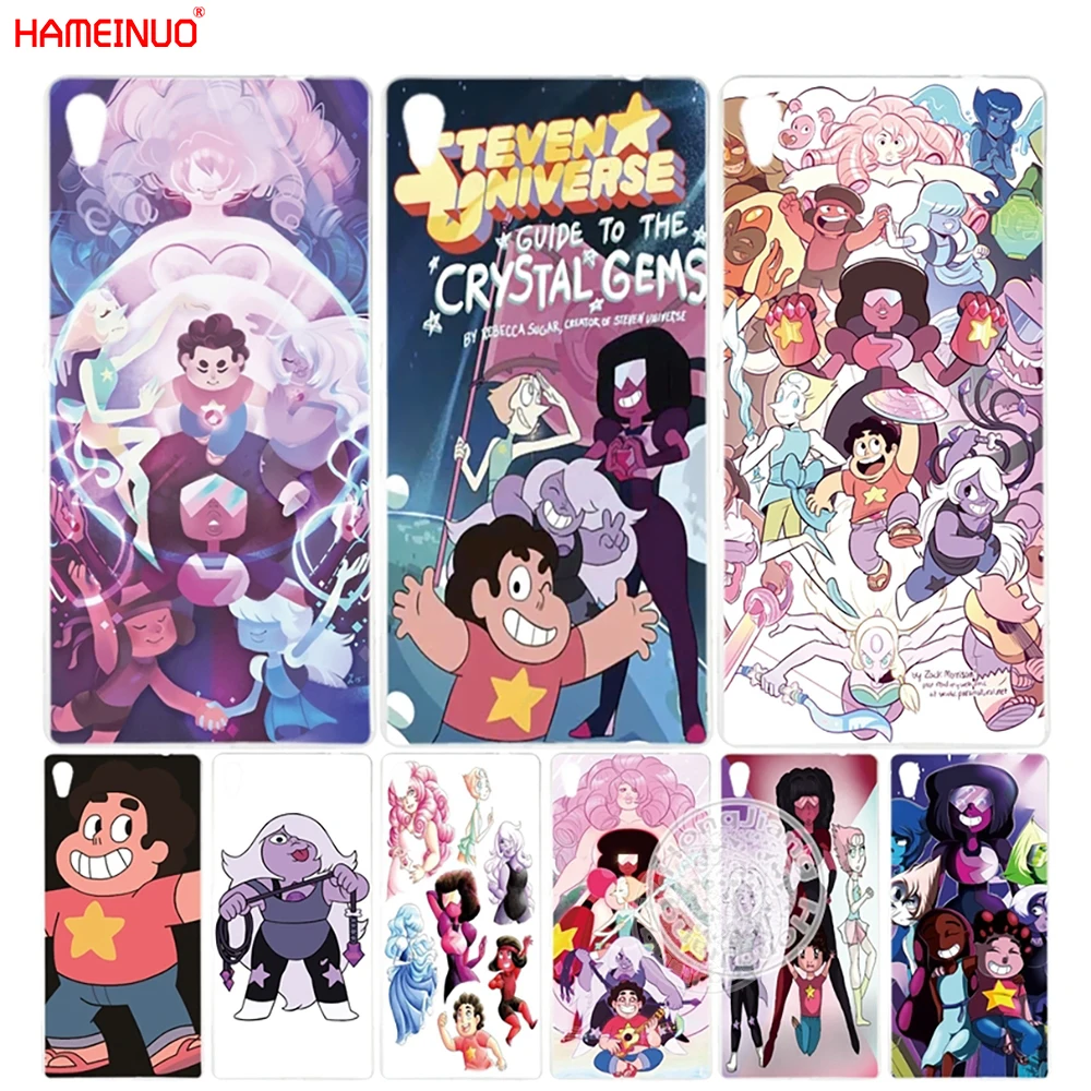 

HAMEINUO crystal gems steven universe Cover phone Case for sony xperia z2 z3 z4 z5 mini plus aqua M4 M5 E4 E5 C4 C5