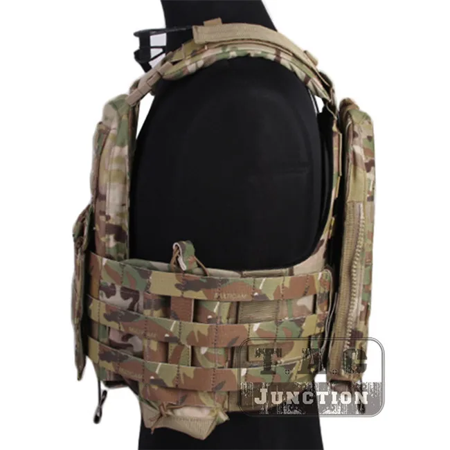 Emerson NCPC Охотничий Тактический жилет EmersonGear Регулируемый MOLLE Body Armor Airsoft Combat Cherry Plate Carrier CS Swat