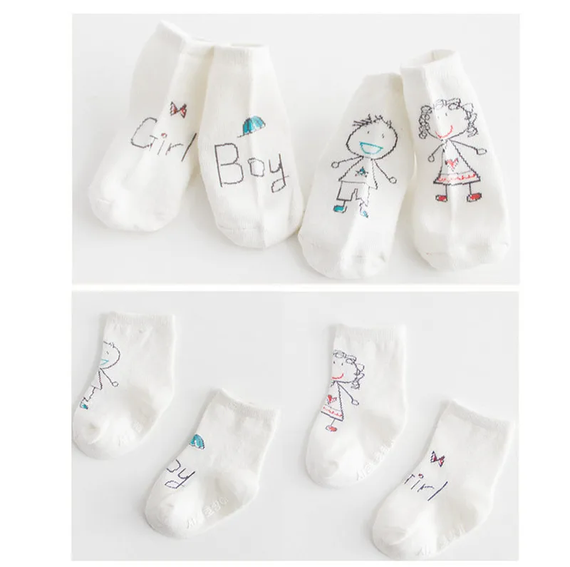 Baby Boy's&Baby Girl's Socks Asymmetric Cartoon Newborn Socks Kids Environmental Dispensing Non-Slip Breathable Socks Wholesale11