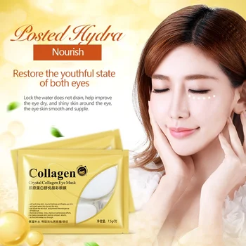 

1 Pcs Remove Dark Circles Collagen Eye Mask Eye Patches Moisturizing Anti-Puffiness Puffiness Anti-Aging Eye Mask