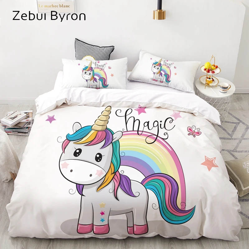 baby girl unicorn bedding