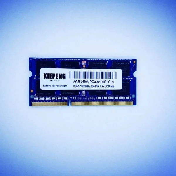 8GB 2Rx8 PC3-8500S 1066 MHz DDR3 4gb 1066 MHz Память ноутбука 2G pc3 8500 ноутбук 204-PIN SODIMM ram