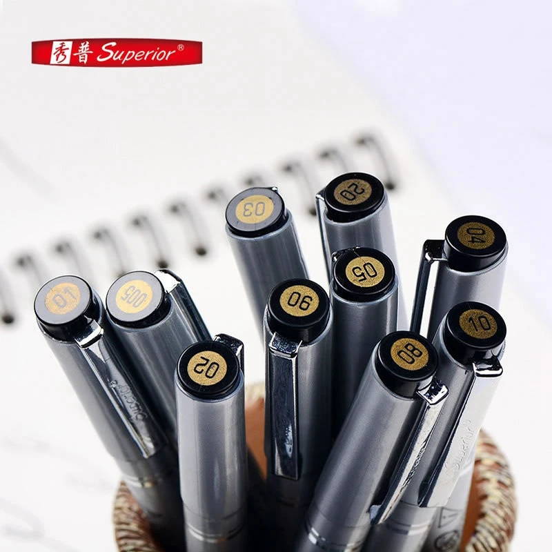 Водостойкий маркер для рисования ручка в стиле комиксов 10 шт./лот|drawing pen|design