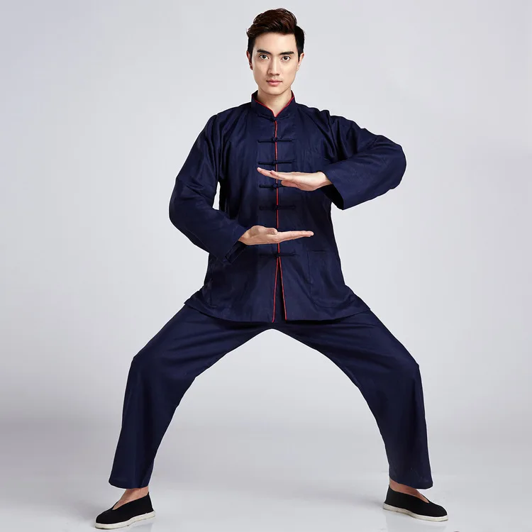 ^*Best Offers Lange Mouwen Chinese Traditionele Jurk Martial Art Sets Tai Chi Kleding Taichi Kleding Kungfu Wushu Pak Taiji Uniform Mannen ^*Best Offers Lange Mouwen Chinese Traditionele Jurk Martial Art Sets Tai Chi Kleding Taichi Kleding Kungfu Wushu Pak Taiji Uniform Mannen
