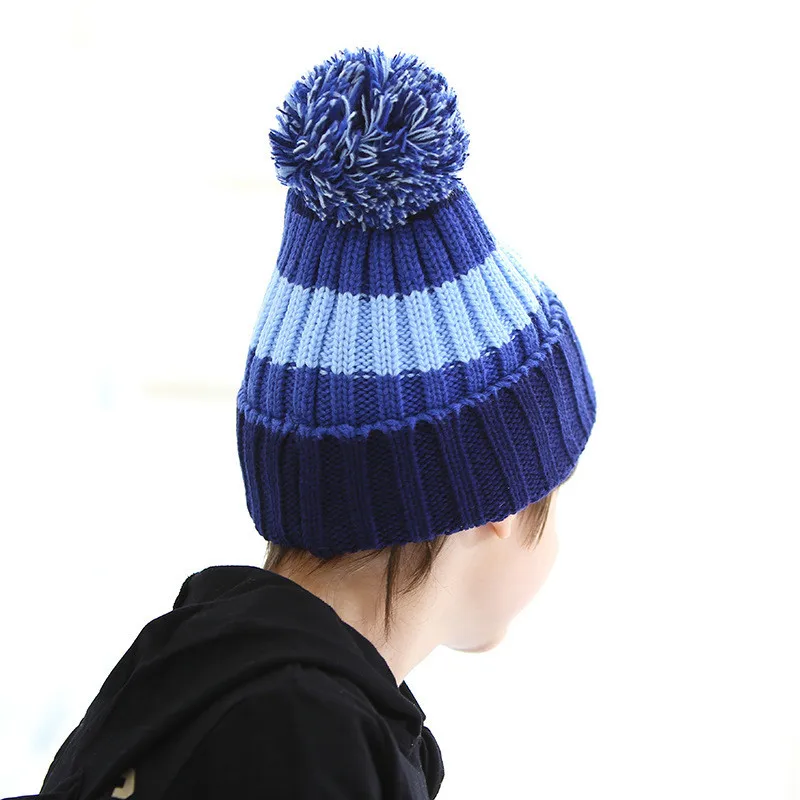  Fashion Knit Baby Hats Children Warm Hats Kids Beanies Clothing Accessories Cotton Toddler Boys Girls Autumn Winter Hedging Cap
