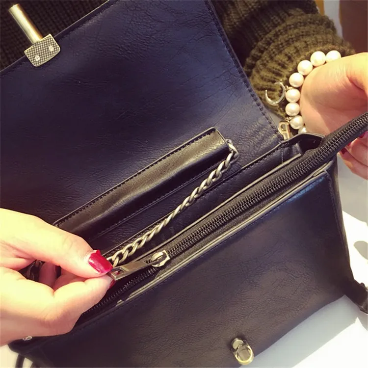 2015 New Fashion Women Bag Leahter Handbags Small Messenger Bolsa Feminina Crossbody Shoulder Bags Bolsos Famous Brands Lady 006