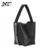 MJ mujeres bolso del cubo de cadena femenina Simple bolso de cuero de moda PU hombro Bolso grande de cuero capacidad grande bolsos compuestos