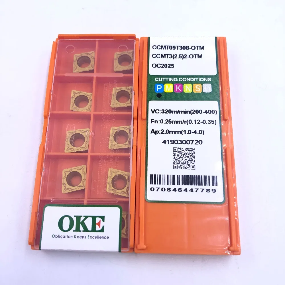 CCMT09T308 OTM OC2025 Original OKE Carbide Inserts Milling Insert Lathe