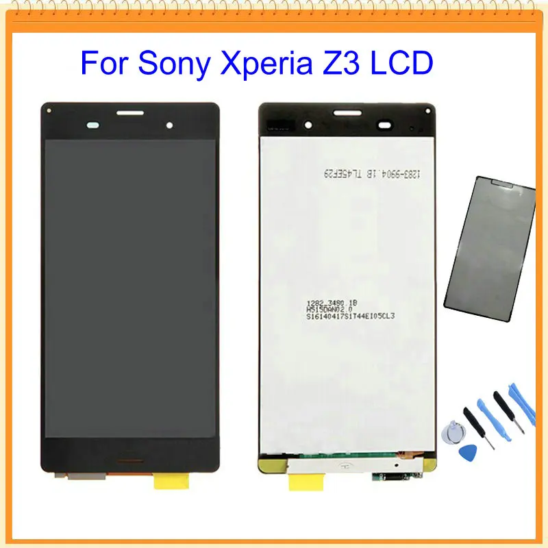 100 New For Sony Xperia Z3 D6603 D6653 L55t LCD Display with Touch Screen Digitizer Assembly