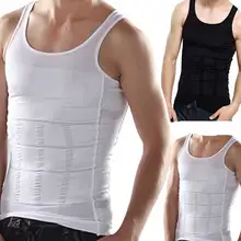 Тренировочный Жилет Формирователь тела для похудения мужской пояс корректирующий корсет контроль тела формирователь тонкий Корректирующее белье компрессионное Мужское нижнее белье