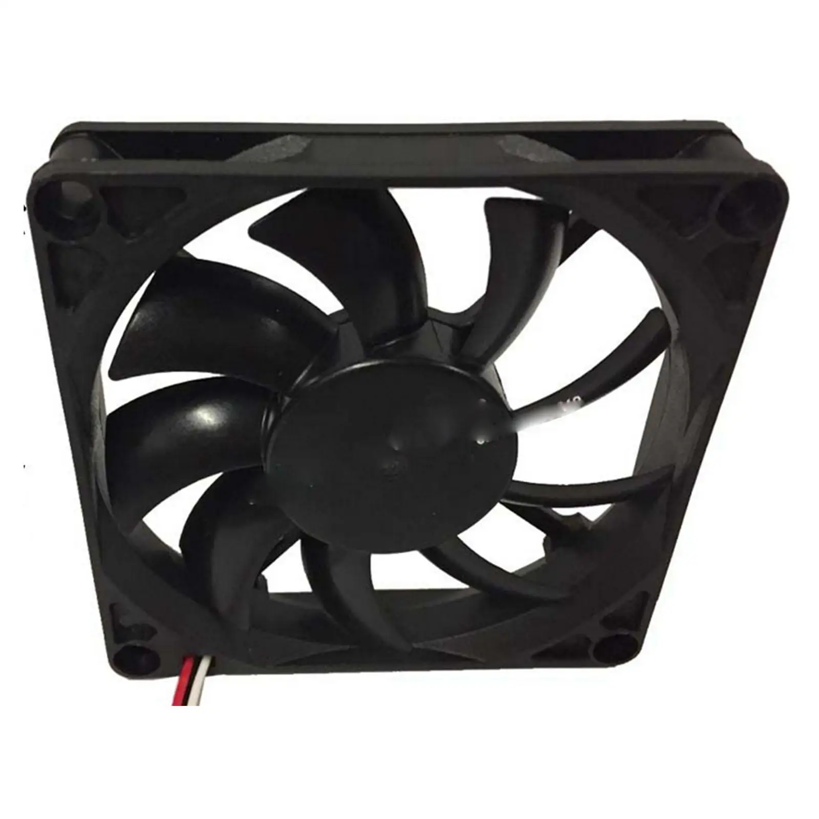 24V DC 80x80x15mm Axial Radiator Fan 52m3/H Dual Ball Bearing Middle Speed