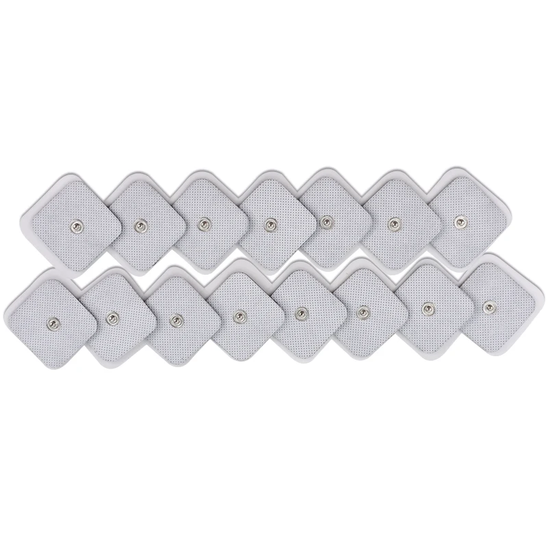 100pcs 3.5mm Plug Reusable Self Adhesive Electrode Pads For Electrical