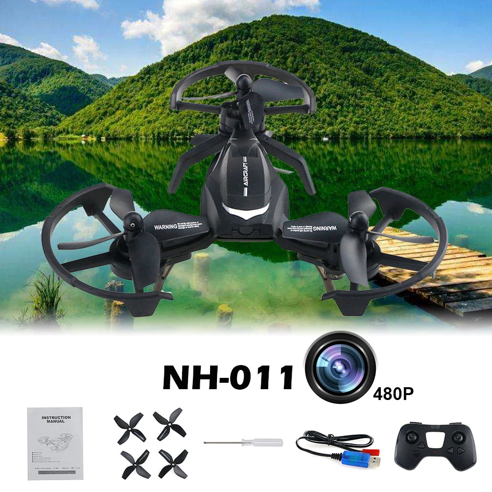 

lensoul RC Drone 0.3 Mp Quadcopters Headless Mode One Key Return RC Helicopter Best Toys For Kids Beginners Gift