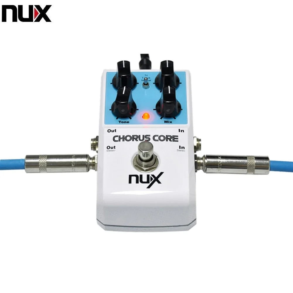 NUX Chorus Core Normal and Tri Chorus Stomp Boxes Guitar Effect Pedal