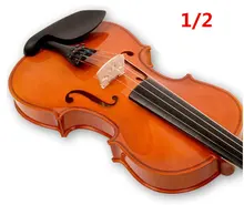 V103 высокое качество ель скрипка 1/2 скрипка рукоделие violino с музыкальными инструментами Бесплатная доставка