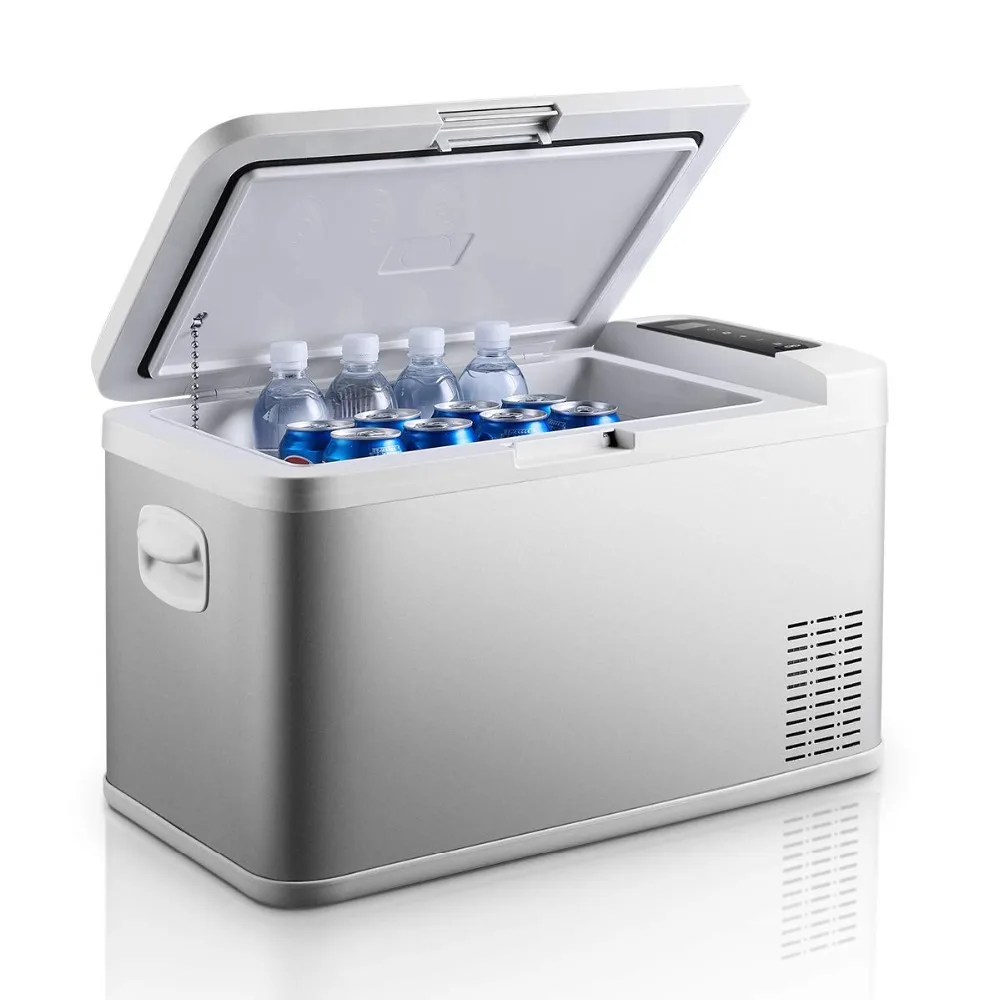 

26-Quart Portable Fridge Car Refrigerator Car Fridge Car Freezer 25L 12V/24V DC