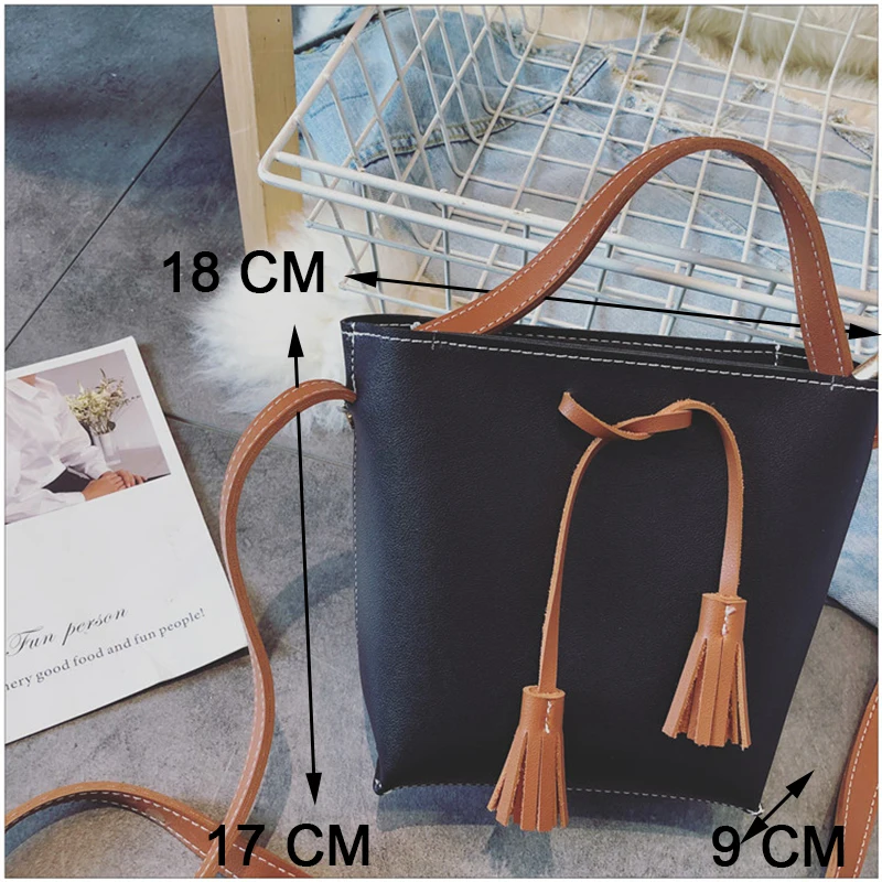 Elimetis 2018 Women Shoulder Bag Leather Female Chain Crossbody Bag Fashion Double Handbags Messenger Shoulder Bag For Women     (1)