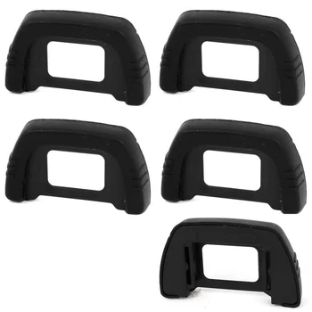 

5 pieces DK-21 Viewfinder Eyepiece for Camera Eye for D7000 Digital SLR Camera D600 D200 Black