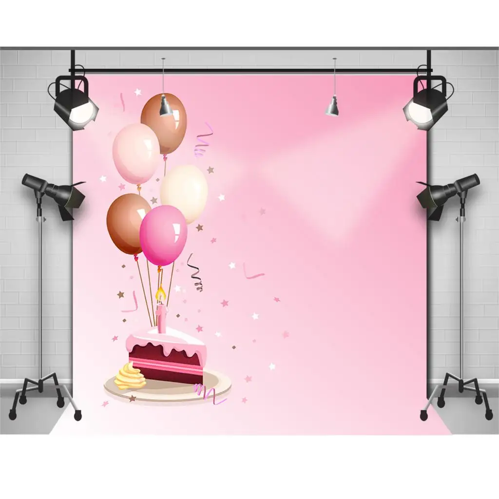 allenjoy pink birthday background photography celebration party pink birthday background