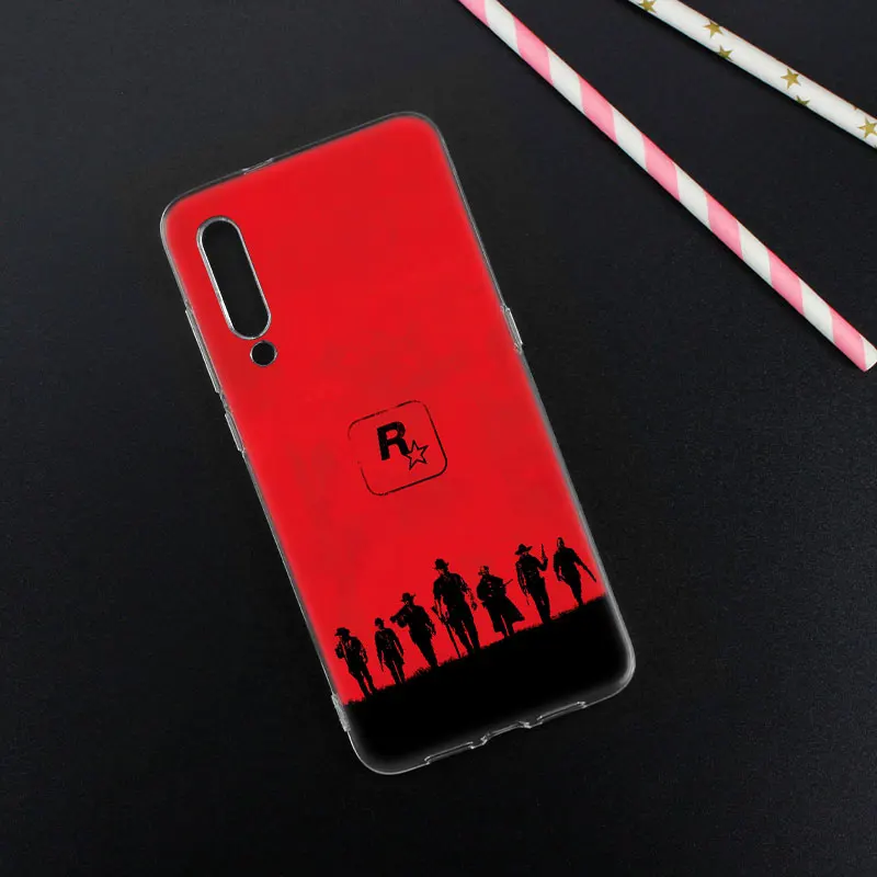 Чехол для видеоигр Red Dead Redemption Xiaomi Pocophone F1 9T 9 9SE 8 A2 Lite A1 Mix3 Redmi K20 7A Note 4 4X 5 6 7 Pro