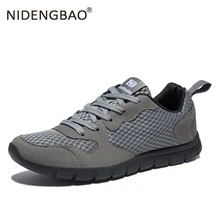 Running Shoes Men Winter Mesh Breathable Sport Shoes For Male Light-weight Sneakers Size 39-50