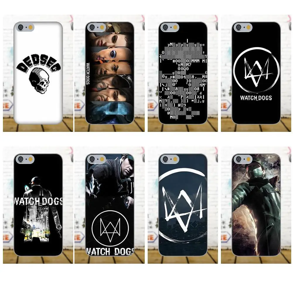 

Oedmeb Design Cell Phone Case Watch Dogs For Xiaomi Redmi 5 4A 3 3S Pro Mi4 Mi4i Mi5 Mi5S Mi Max Mix 2 Note 3 4 Plus