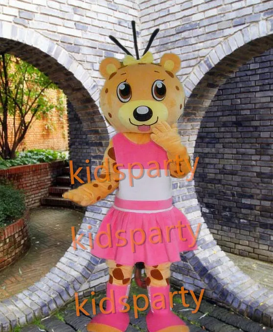 New cheetah mascot costume for adult halloween costume christmas Crazy