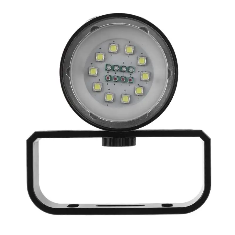 

18LED Waterproof Underwater Diving Video Photography Flashlight Portable Hard Lighting Professional Diving Light