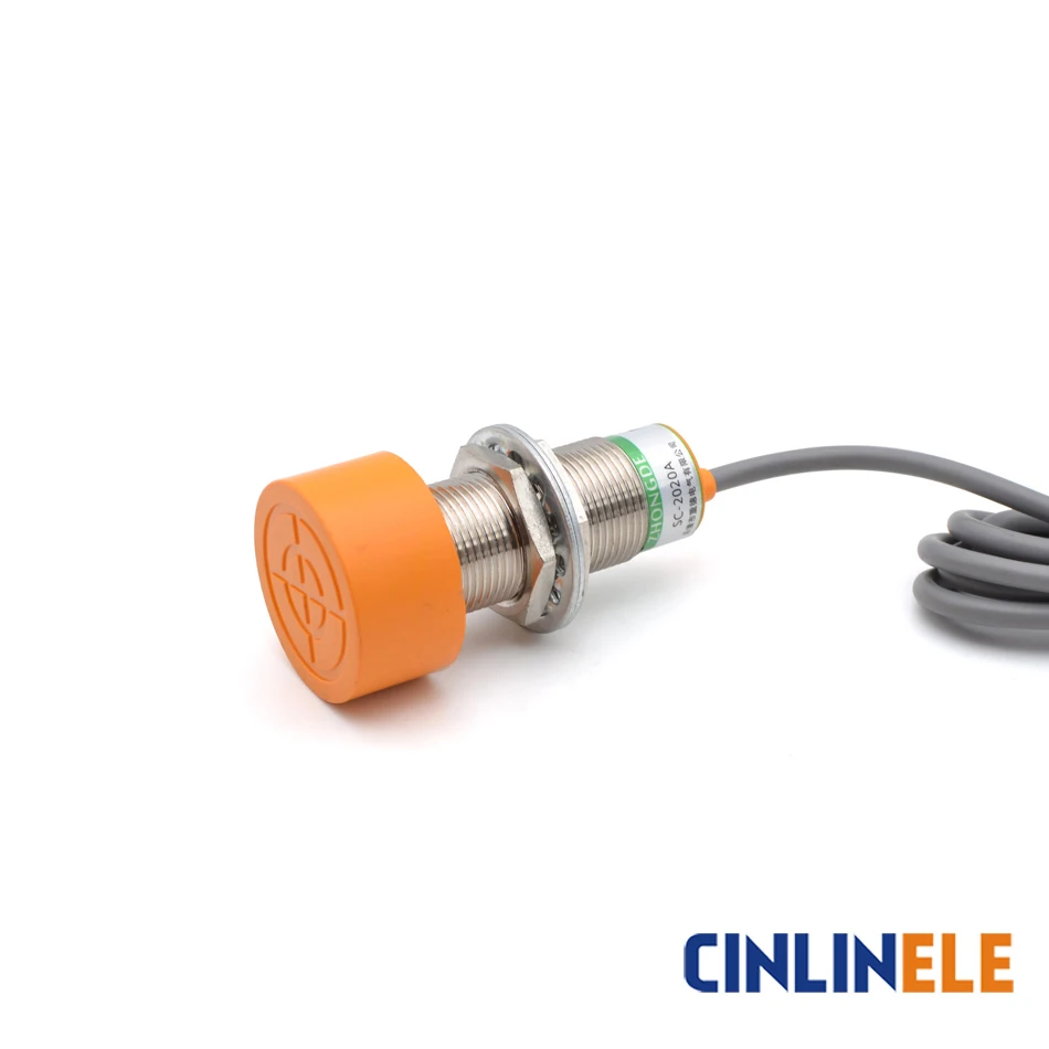 M18 Non Flush Proximity Inductive Sensor Switch With Brass Case NPN/PNP