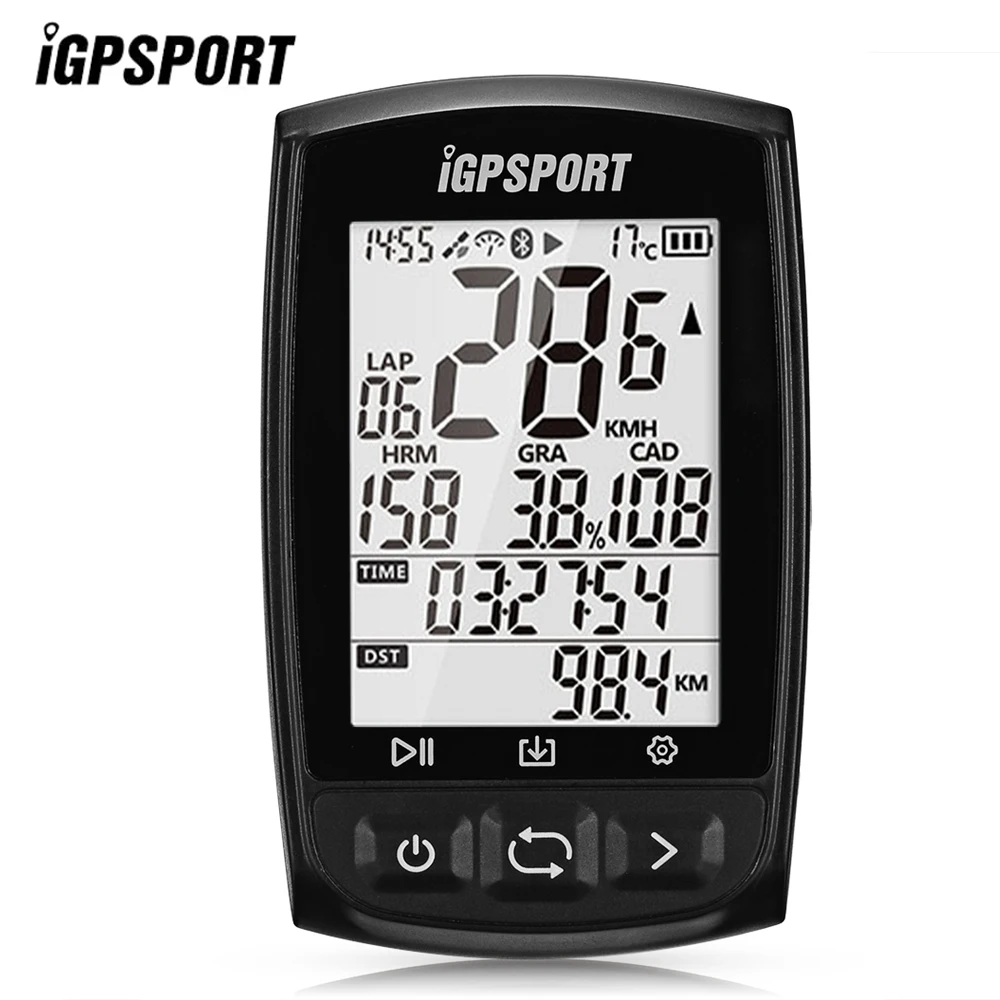 

IGPSPORT IGS50E GPS Bicycle Computer Bluetooth Wireless Bike Computer Waterproof IPX7 LED Screen Cycling Speedometer