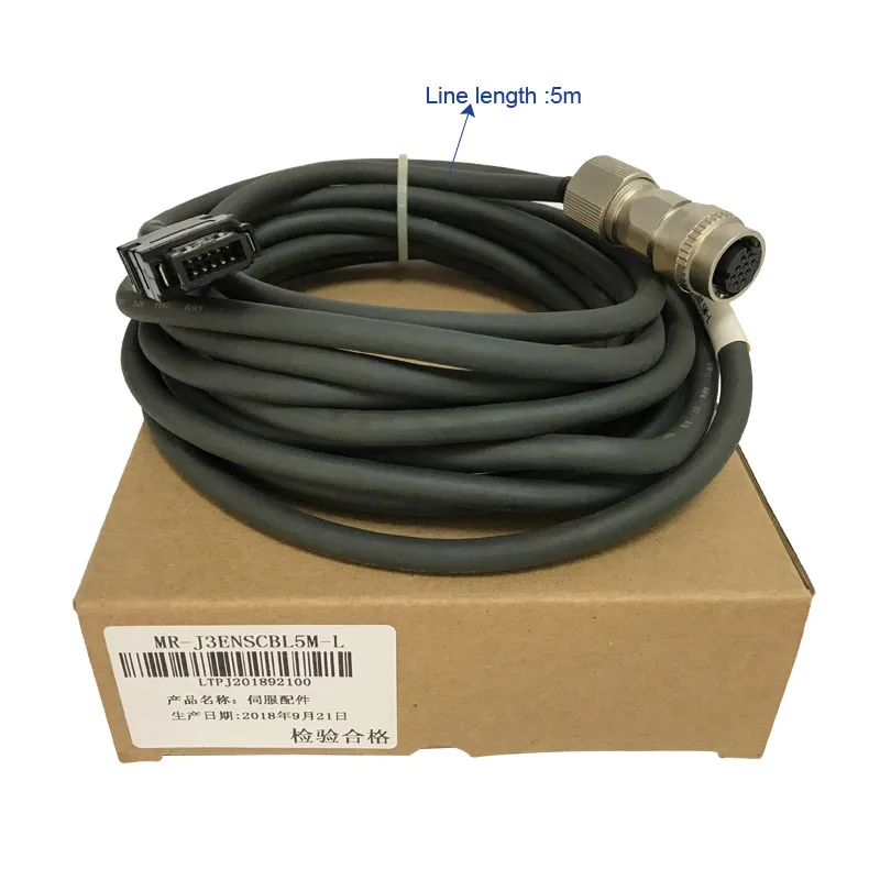 

5 Meters Mitsubishi servo motor MR-J3ENSCBL5M-L Pure Copper Encoder Wire