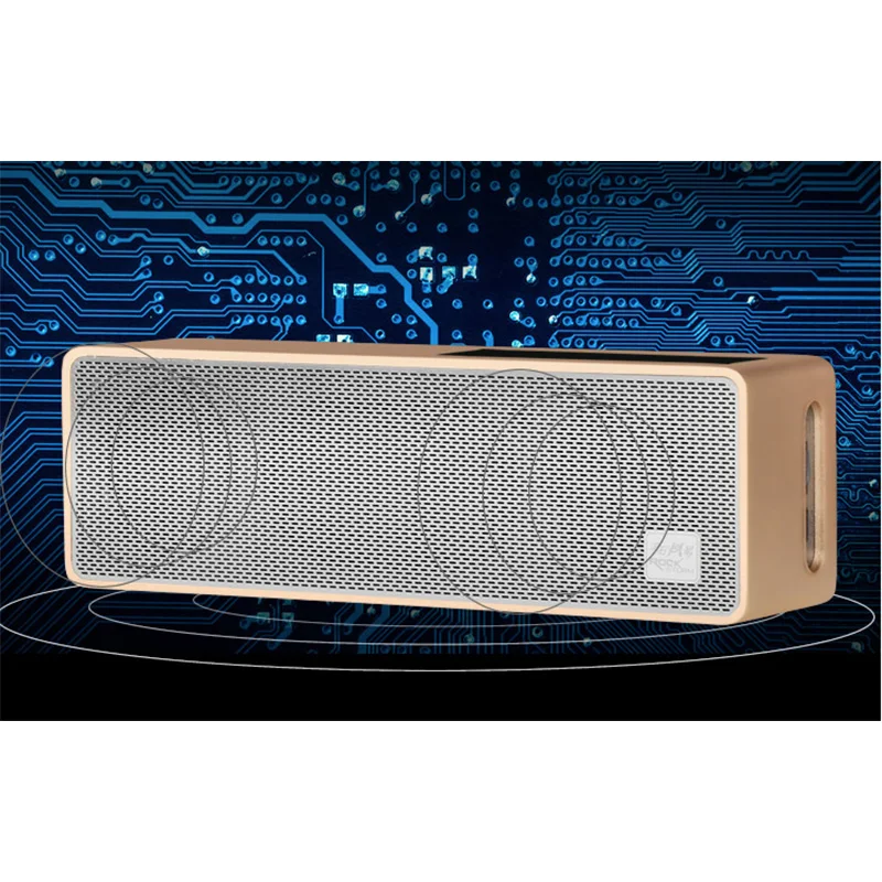

Aluminium Alloy E5 Touch Control Wireless Bluetooth Portable Speaker with HD Sound Desk Bluetooth Speakers with Mic TF Card