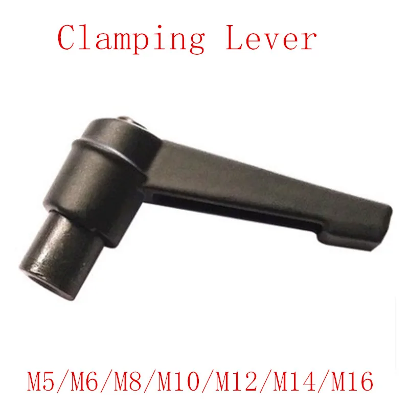 16-60mm Clamping Lever Machinery Handle Locking Male Thread Knob Hex Scr YE M8 