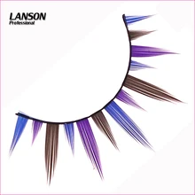 Marlliss, 10 пар в партии, конические накладные ресницы, цветные, мягкие, Очаровательные ресницы, Cilios Posticos, кирпики, Cils, ресницы, Nep Wimper Set