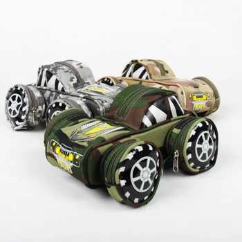 

Boys Kids Camouflage Country Vehicle Cool Stationery School Pencil Case Large Capacity Multi-function Pencil Bag Pouch with Lock