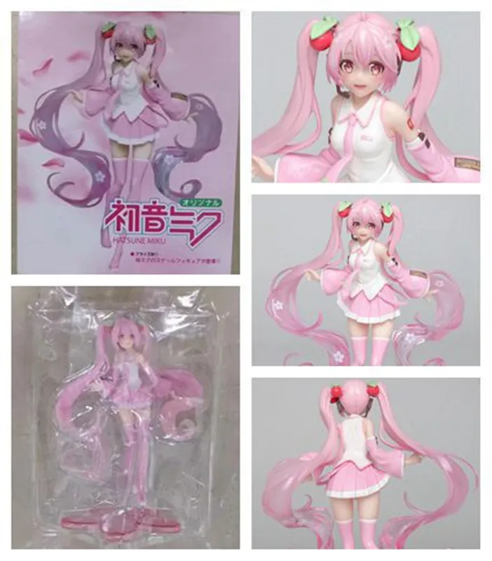 

Anime Hatsune Miku sakura Doll 18cm Model Figurine Action Figure toy gift