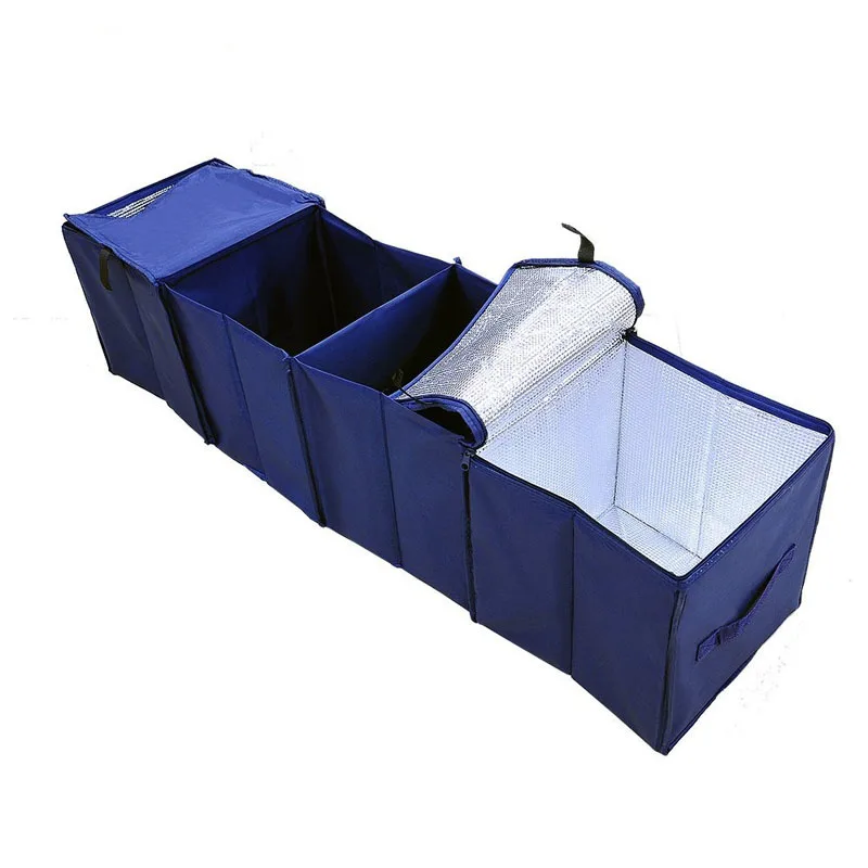 

2018 new CAR SUV Trunk Organizer Foldable 4-Compartment with Cooling and Insulation