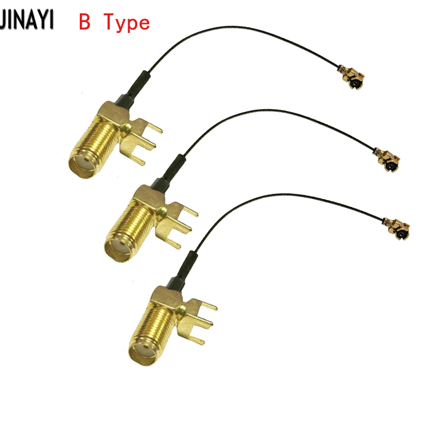Occus - Adaptador Chapado En Oro SMA Hembra A SMA Hembra, Conector RF