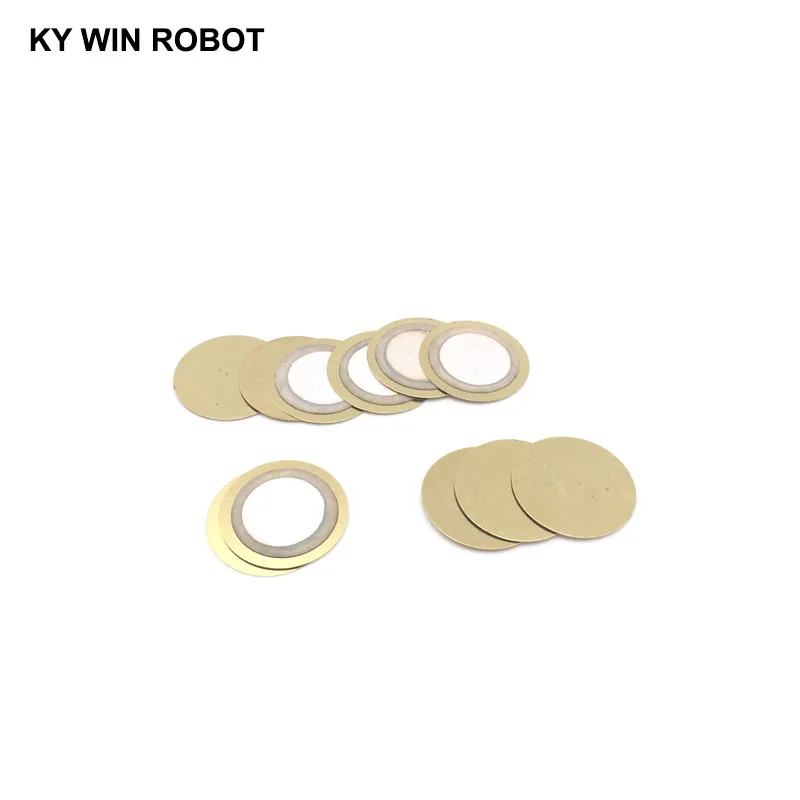 10 Pcs Piezoelectric Piezo Ceramic Wafer Plate Buzzer Loudspeaker Dia 35mm For Arduino Diy Electro