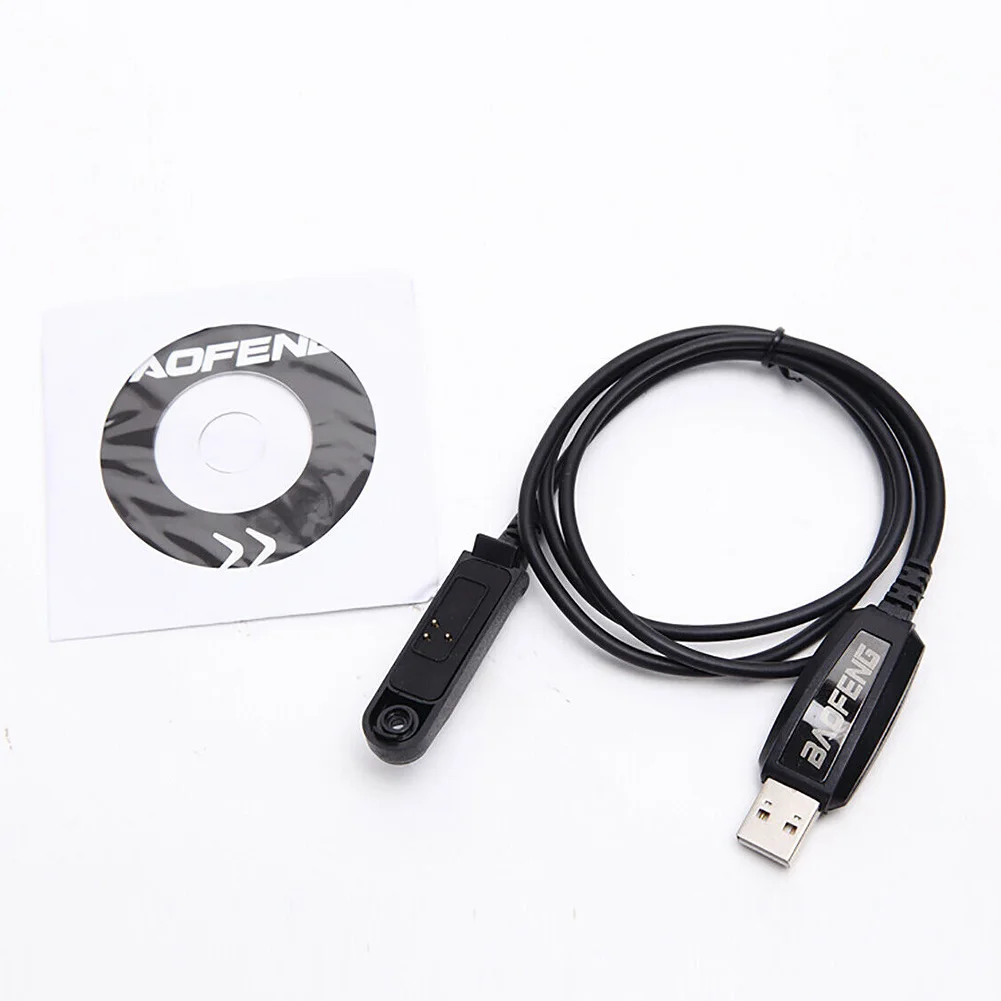 

Walkie Talkie Radio Accessories USB Programming Cable PC Professional Replacement Part Stable Efficient For Baofeng BF-UV9R