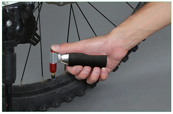 CO2 Bike Tire Inflator Mountain Bicycle Tyre Pump For Presta And Schrader