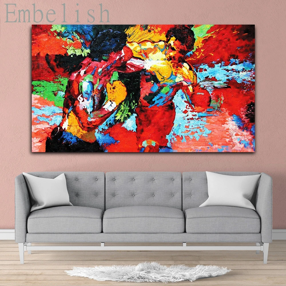 Embelish LeRoy Neiman HD Печать на холсте картина маслом для гостиной домашний декор