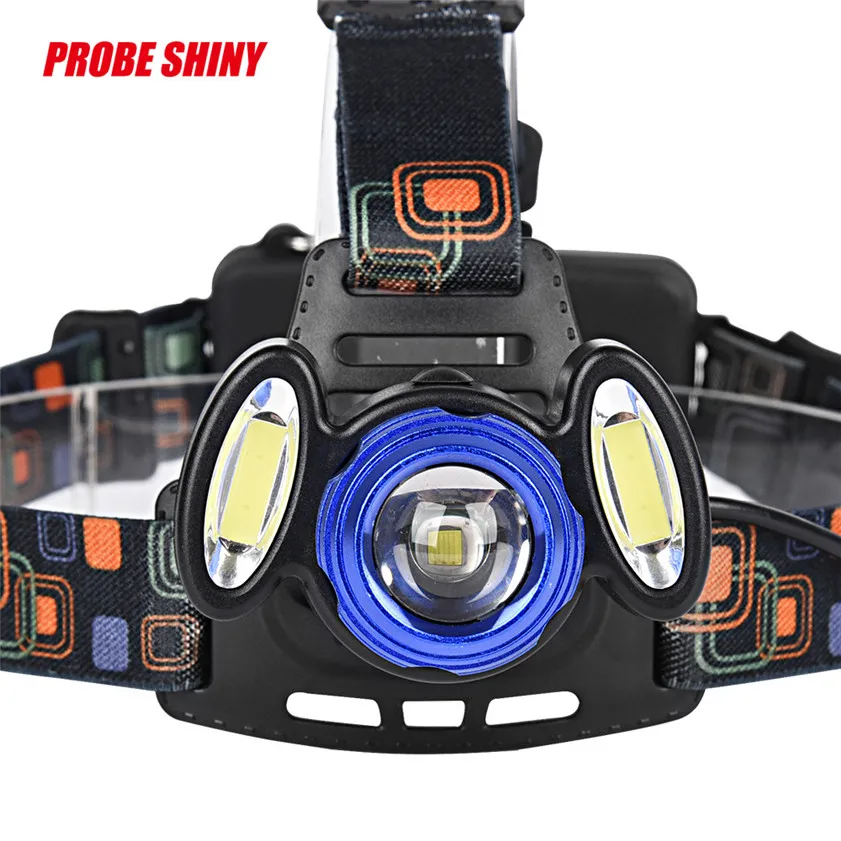 

High Quality 15000Lm 3x XML T6 LED Headlamp Rechargeable Headlight 18650 Head Torch Light Lamp