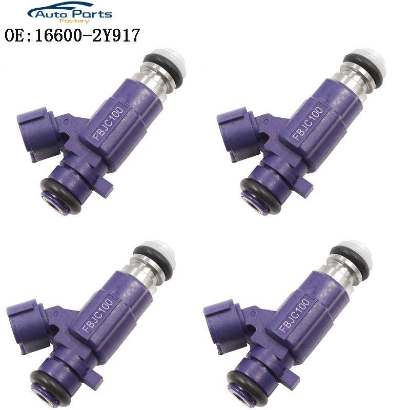 

Инжектор топлива для Nissan 16600-2Y917, 166002Y917, 4 шт.