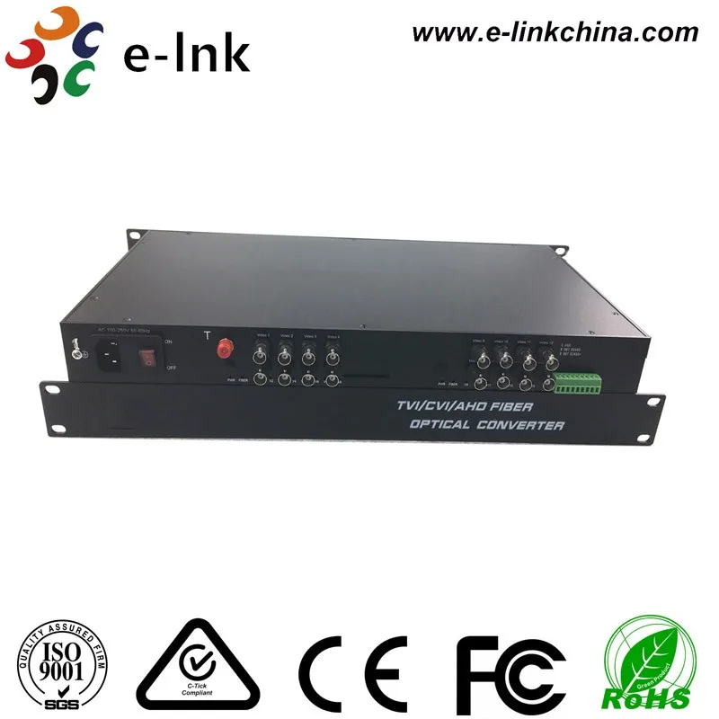 16ch HD CVI TVI AHD fiber transceiver 2