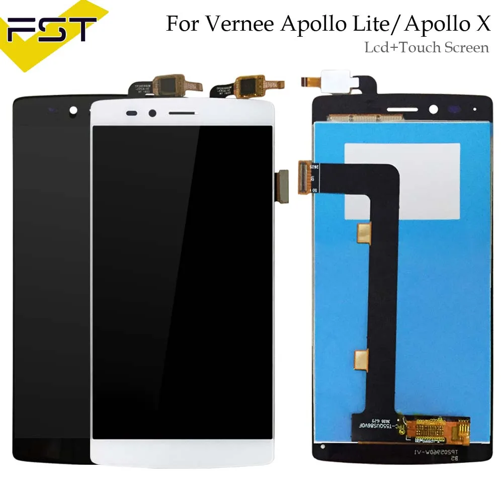 Pаспродажа Для Vernee Apollo Lite font b lcd b font дисплей + TP кодирующий преобразователь сенсорного экрана в сборе font b lcd b font s 5,5