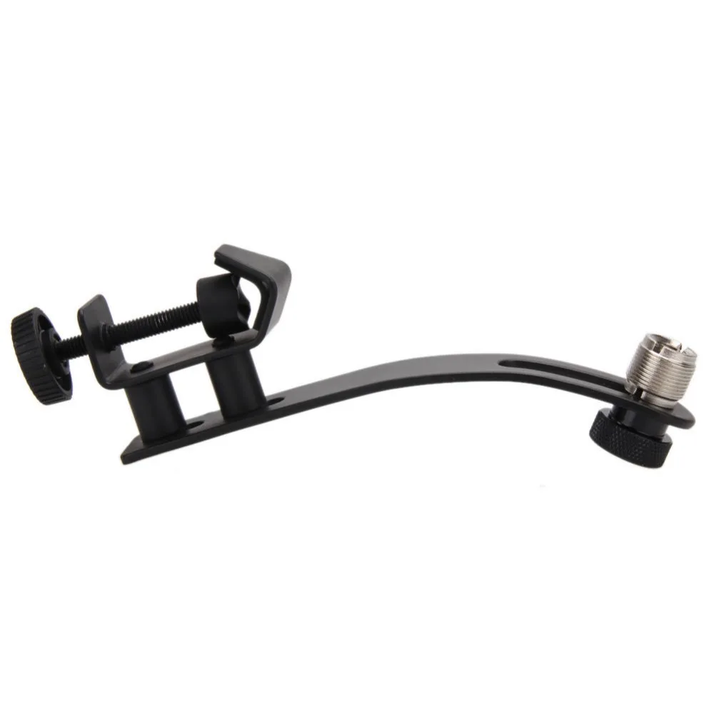 

On-Stage Drum Rim Mount Microphone Clip - clamp any regular mic (5/8"-27 thread)