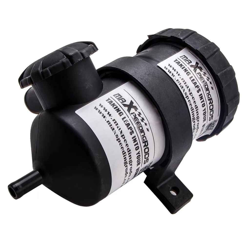 Universal Oil Catch Can Cans Tank Stainless Filter with Pressure Relief