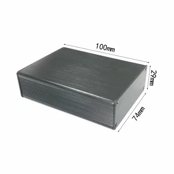 

Brand New Aluminum enclosure power control box extrusion case 74(2.91")X29(1.14")X100(3.93")mm DIY